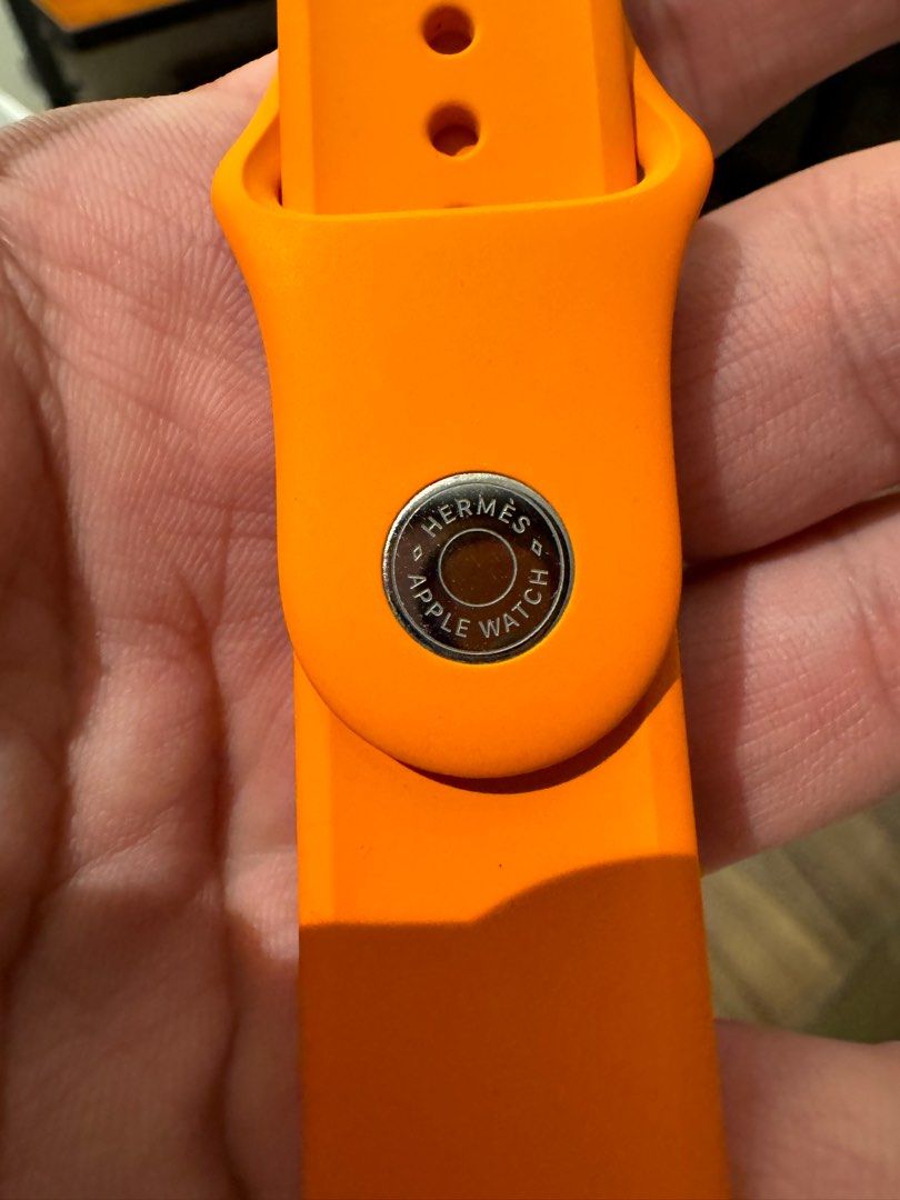 Apple watch hermes sales orange band