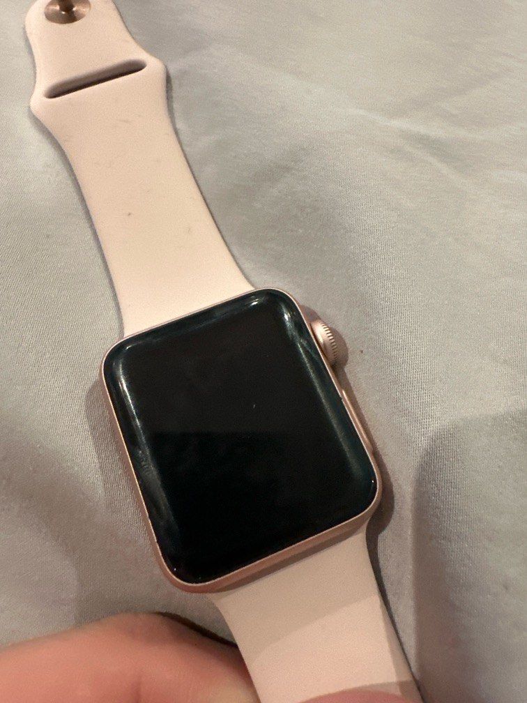 Apple Watch Series 2 and 1 (Category: Men's Watches) located in Manila. Submitted by hb1118 (Listing ID 1272836361, Image 1). Description: Apple Watch Series 2 (pink) 38mm aluminum - no issues mint condition 7,000php only or best offer - Barely used condition can pass as new - purchased in Apple store LA - no dents no scratches .
