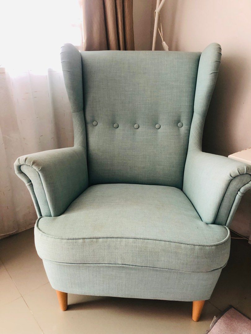 Mint best sale green armchair
