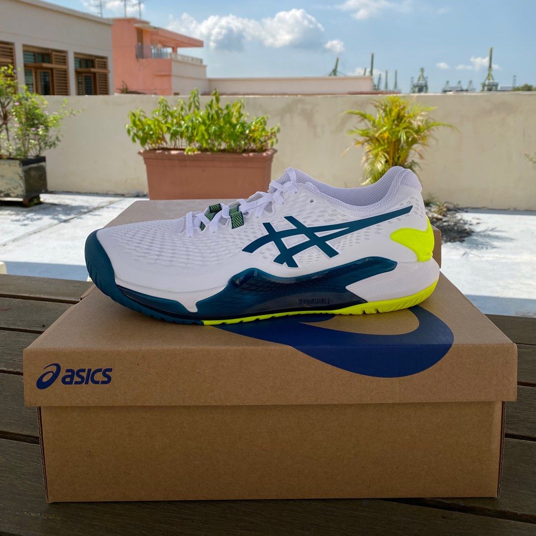 ASICS GEL RESOLUTION 9 US9.5 Men s Fashion Footwear Sneakers on