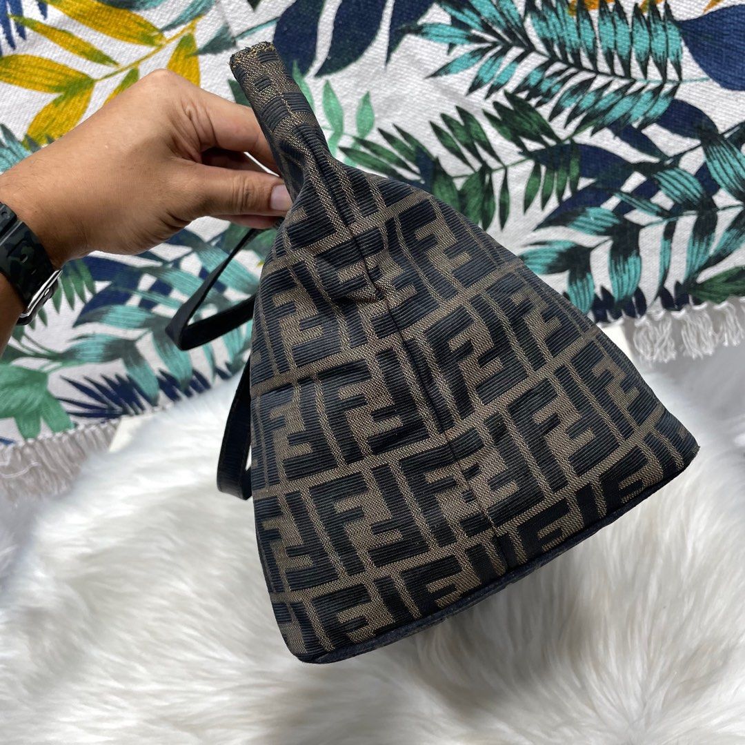 Fendi zucca sale handbag