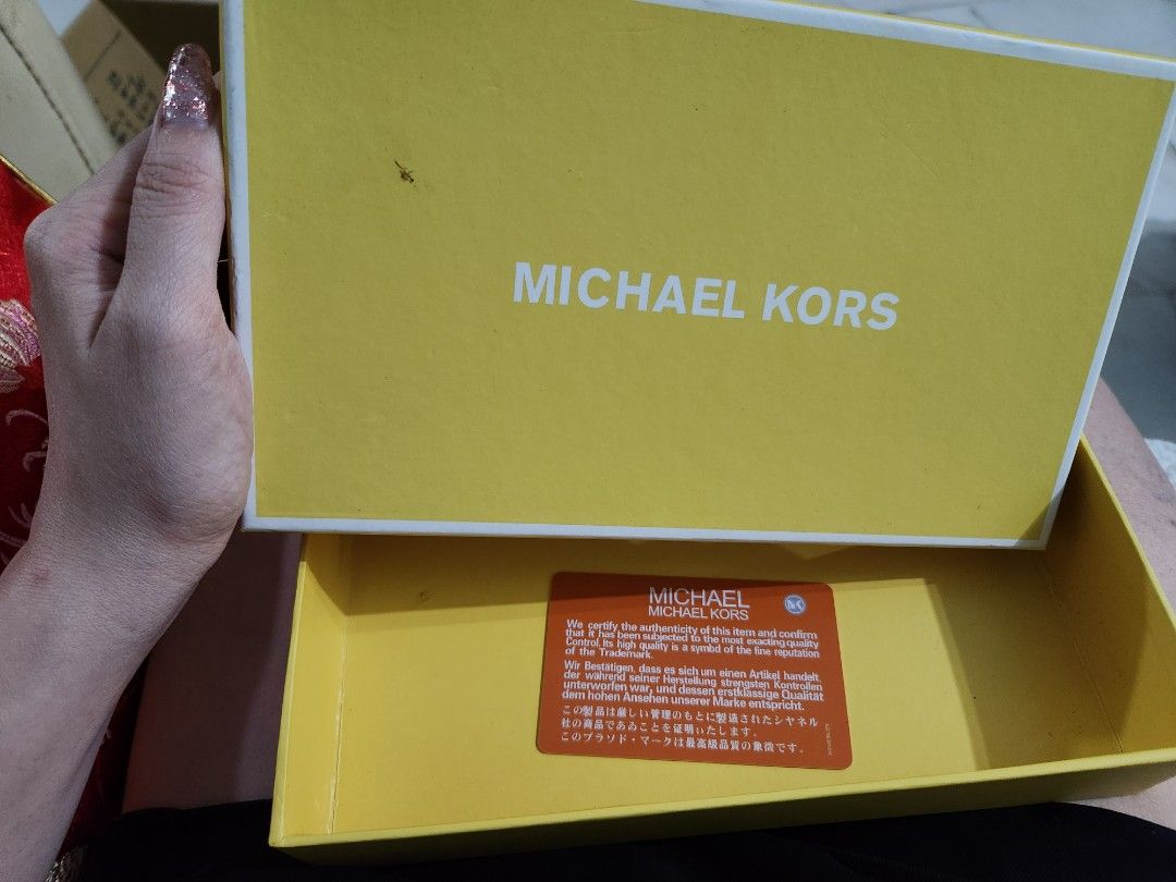 Michael kors new arrivals authenticity card