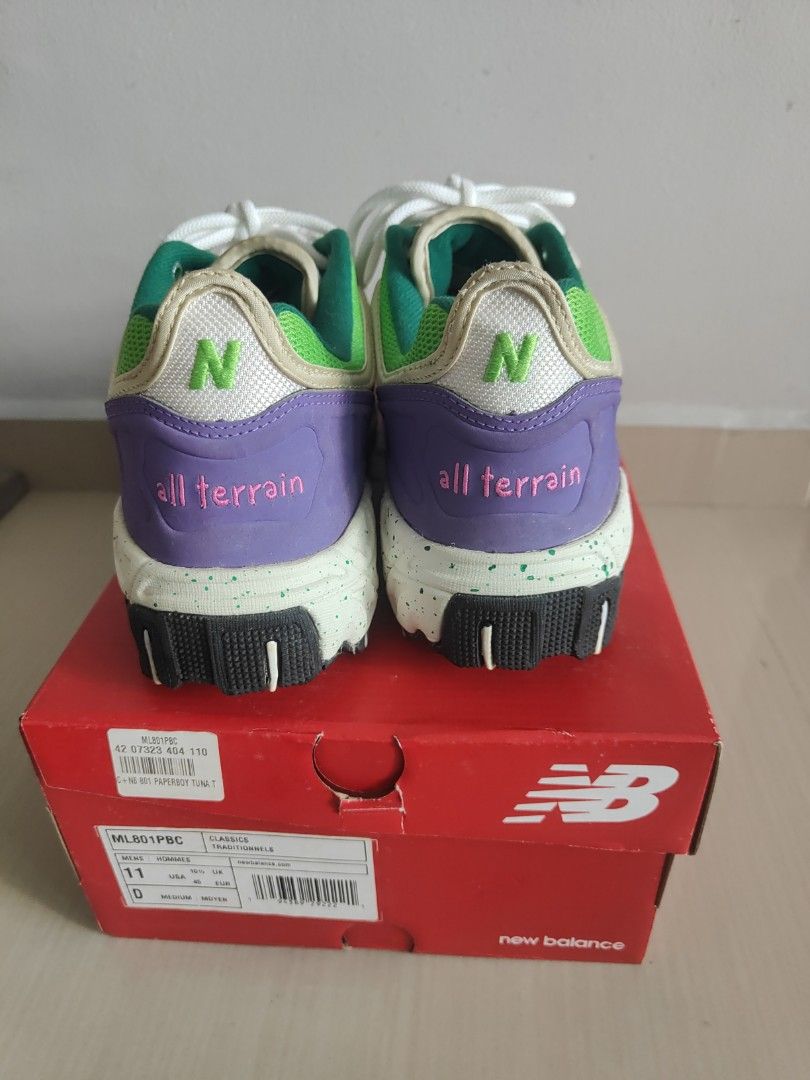 Authentic New Balance 801 Paper Boy Paris Tuna Tataki Sandwich