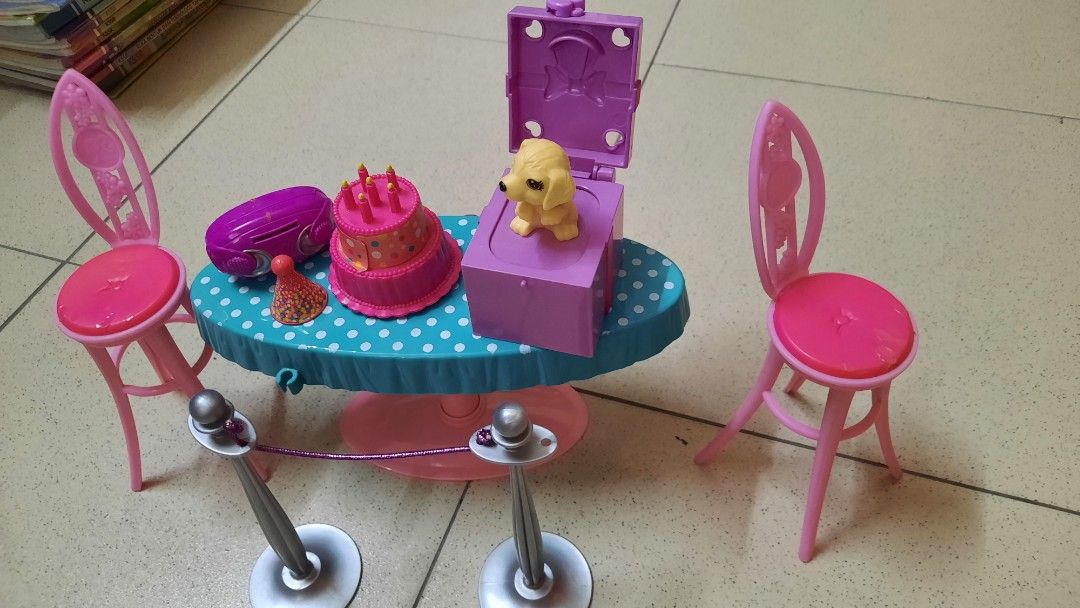 Barbie birthday hot sale set