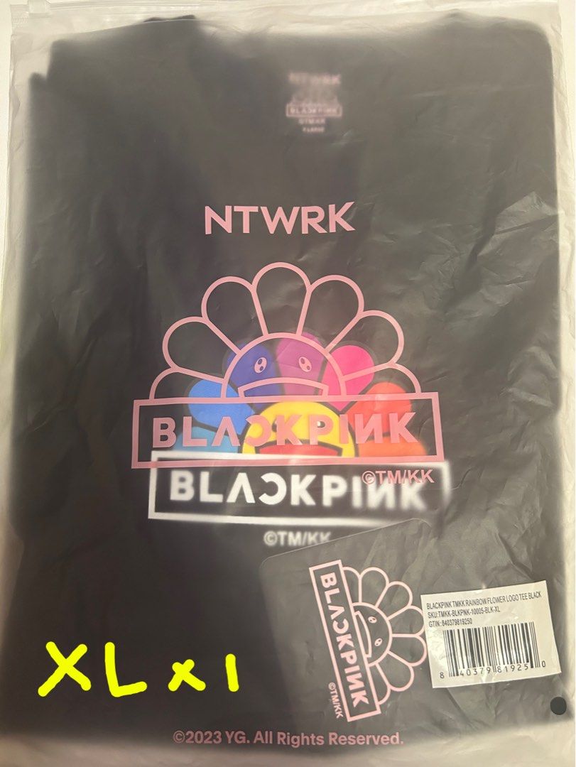 全新現貨BLACKPINK x 村上隆聯乘服飾S/XL碼, 男裝, 上身及套裝