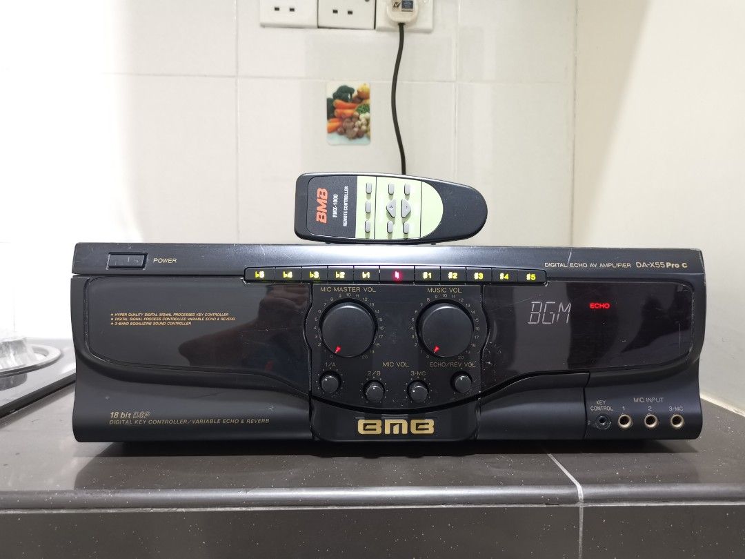 テレビ・オーディオ・カメラBMB DA X55 DIGITAL ECHO AMPLI KARAOKE