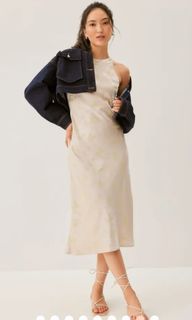Buy Brenda Satin Bias Cut Midaxi Dress @ Love, Bonito