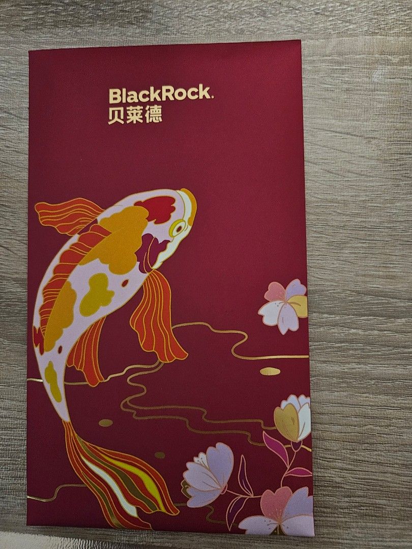 Brand new blackrock 2024 red packets, Hobbies & Toys, Memorabilia