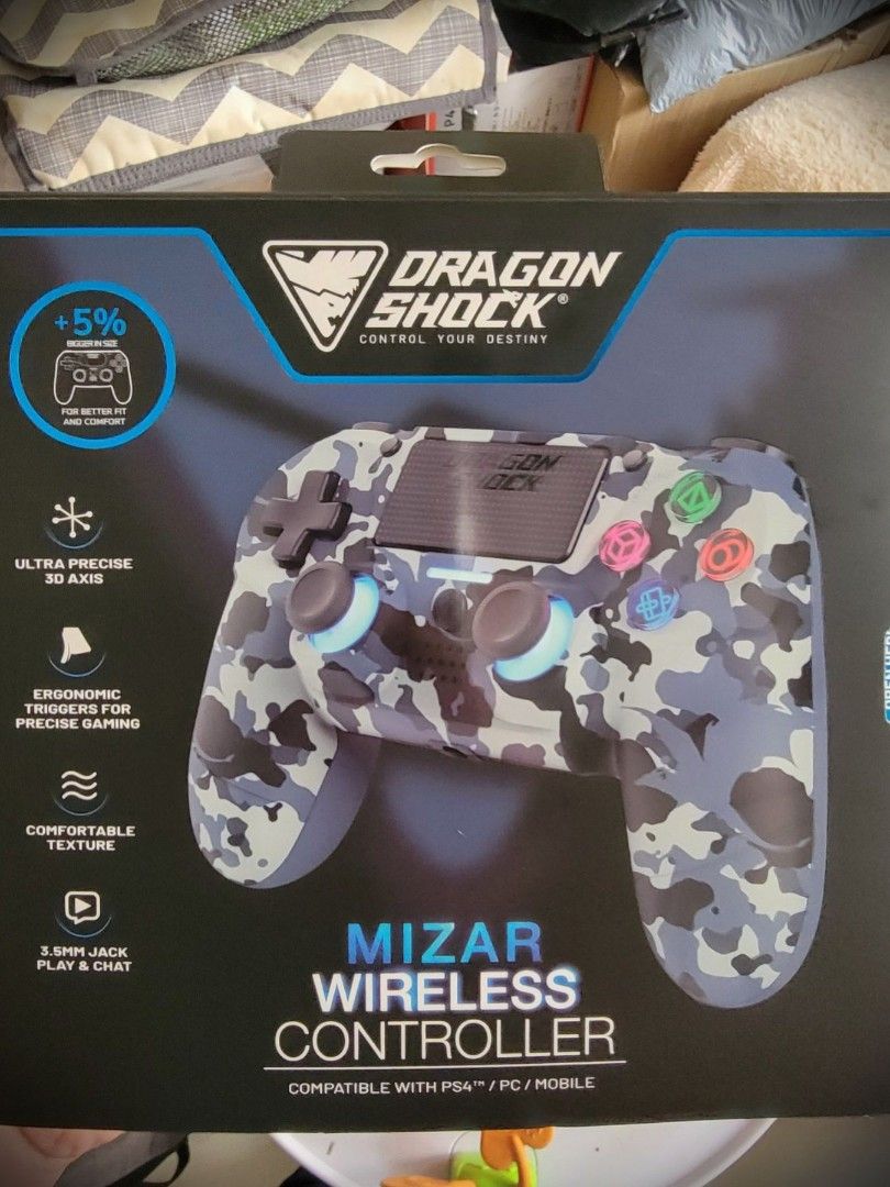 Dragon Shock Mizar Wireless Controller, Mobile Phones & Gadgets, Other  Gadgets on Carousell