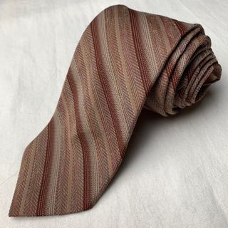 Brown Stripes Necktie