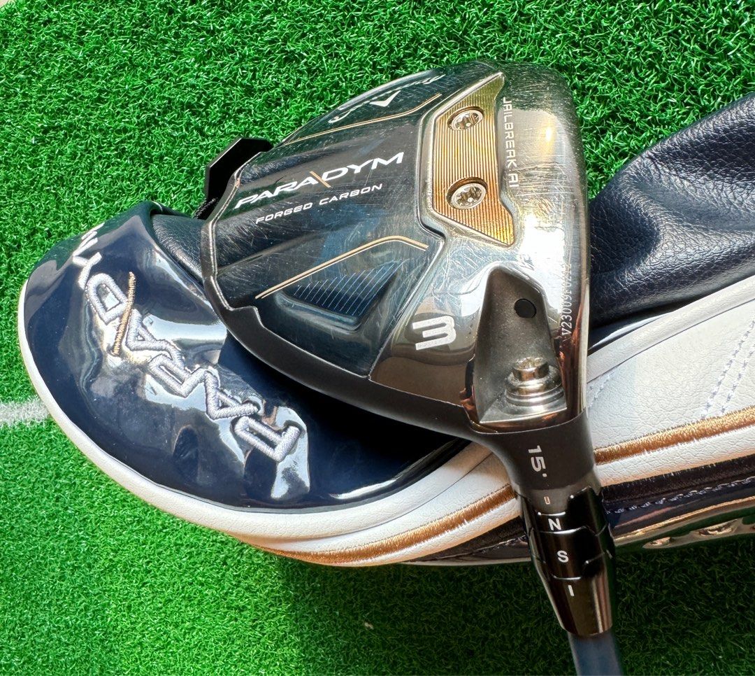 Callaway Paradym 3 wood with SR flex shaft, Sports Equipment, Sports