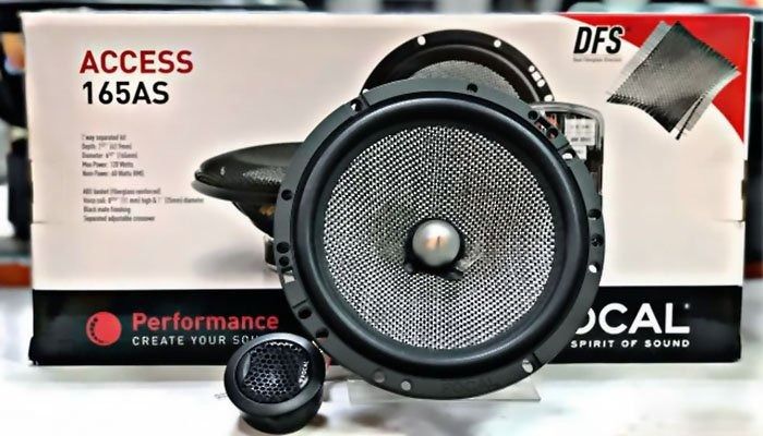 Car Speakers Focal 165AS Front component Not JBL SONY PIONEER Car