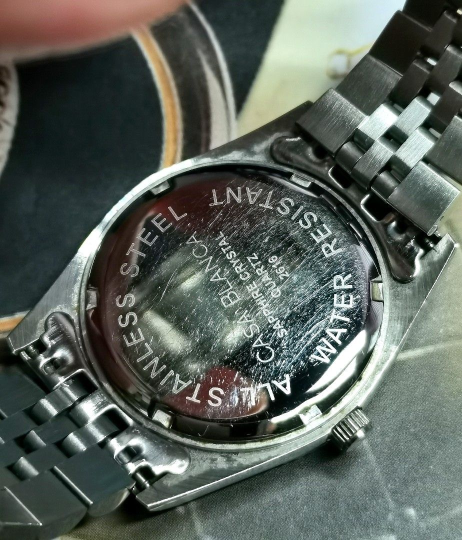 Casa blanca sales quartz watch