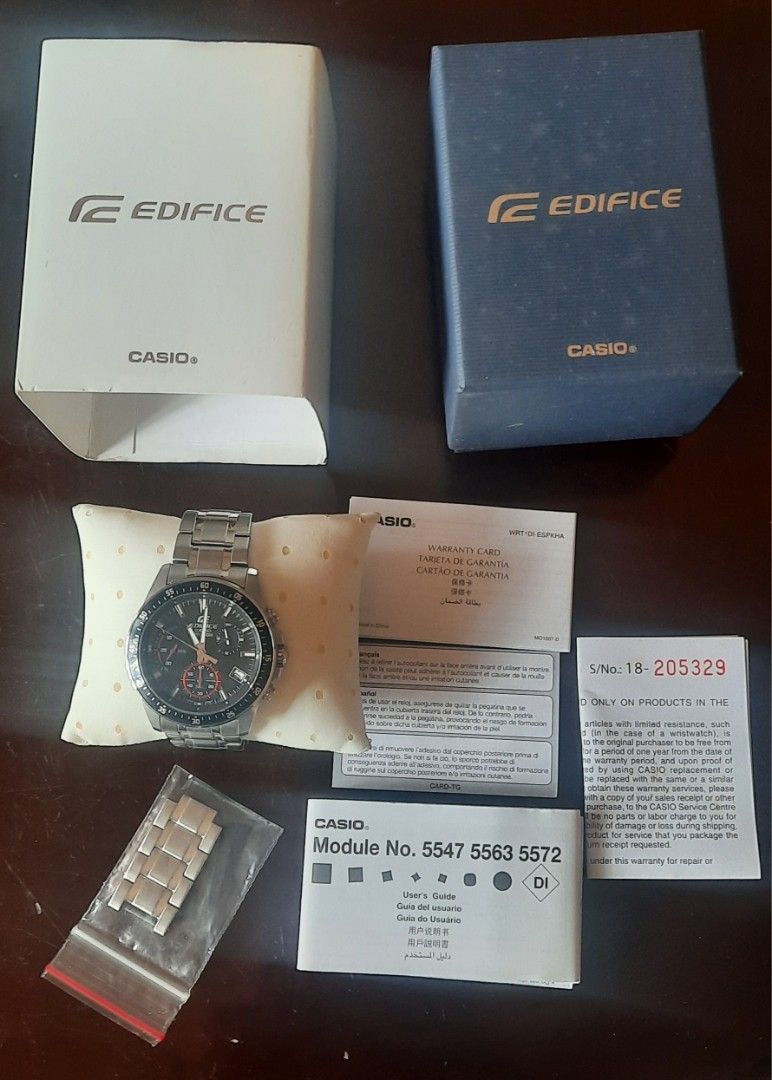 Casio best sale edifice 5547