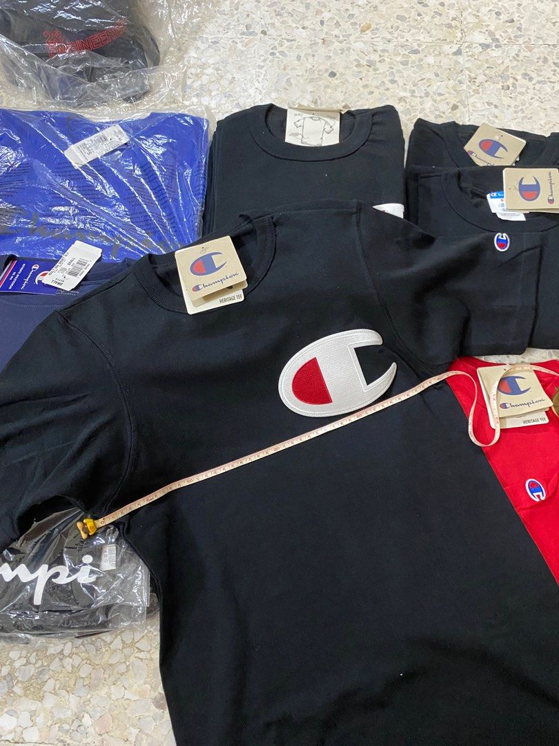 Champion Tee Size XS S Men s Fashion Tops Sets Tshirts