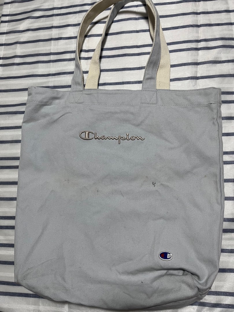 Champion tote clearance bag mens silver