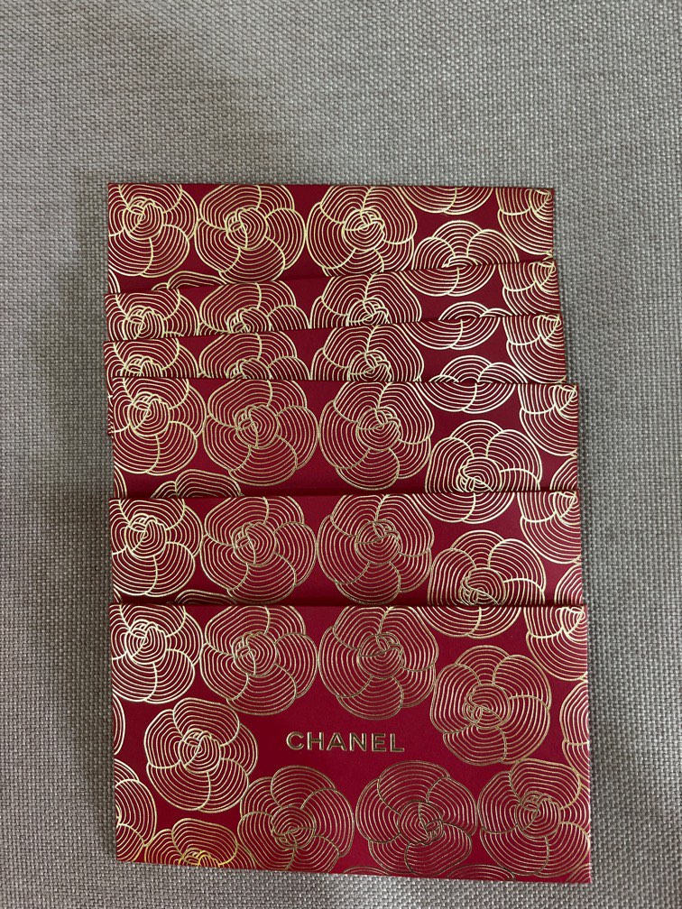 Chanel red packet (includes mailing), Hobbies & Toys, Stationery