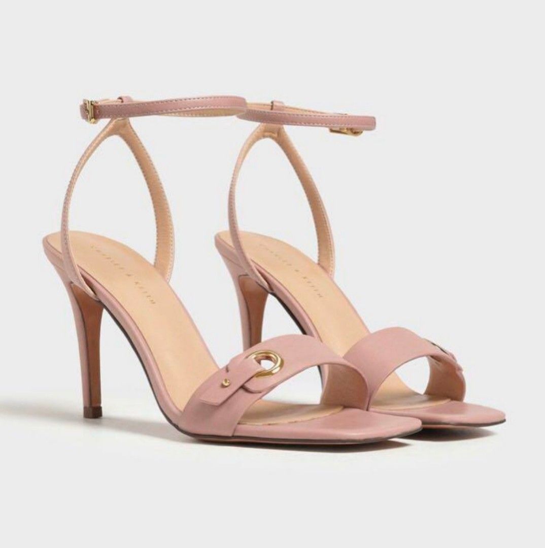 Nude pink kitten heels sales