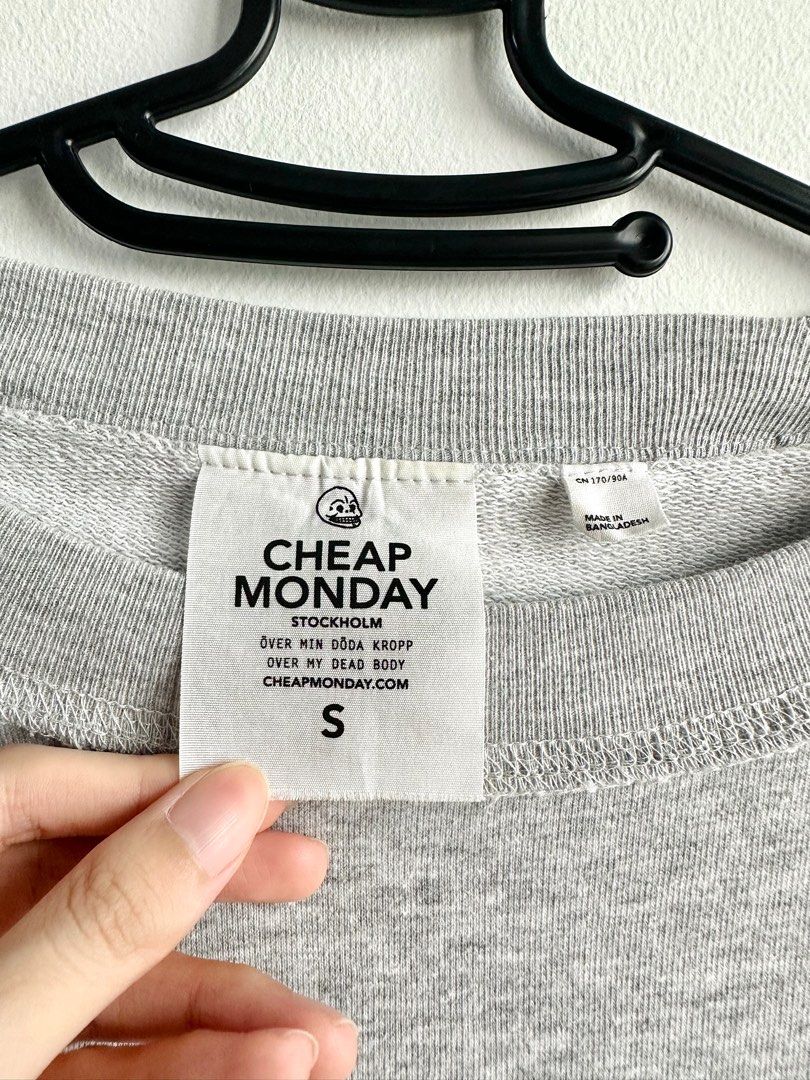 Cheap monday grey sweater hot sale