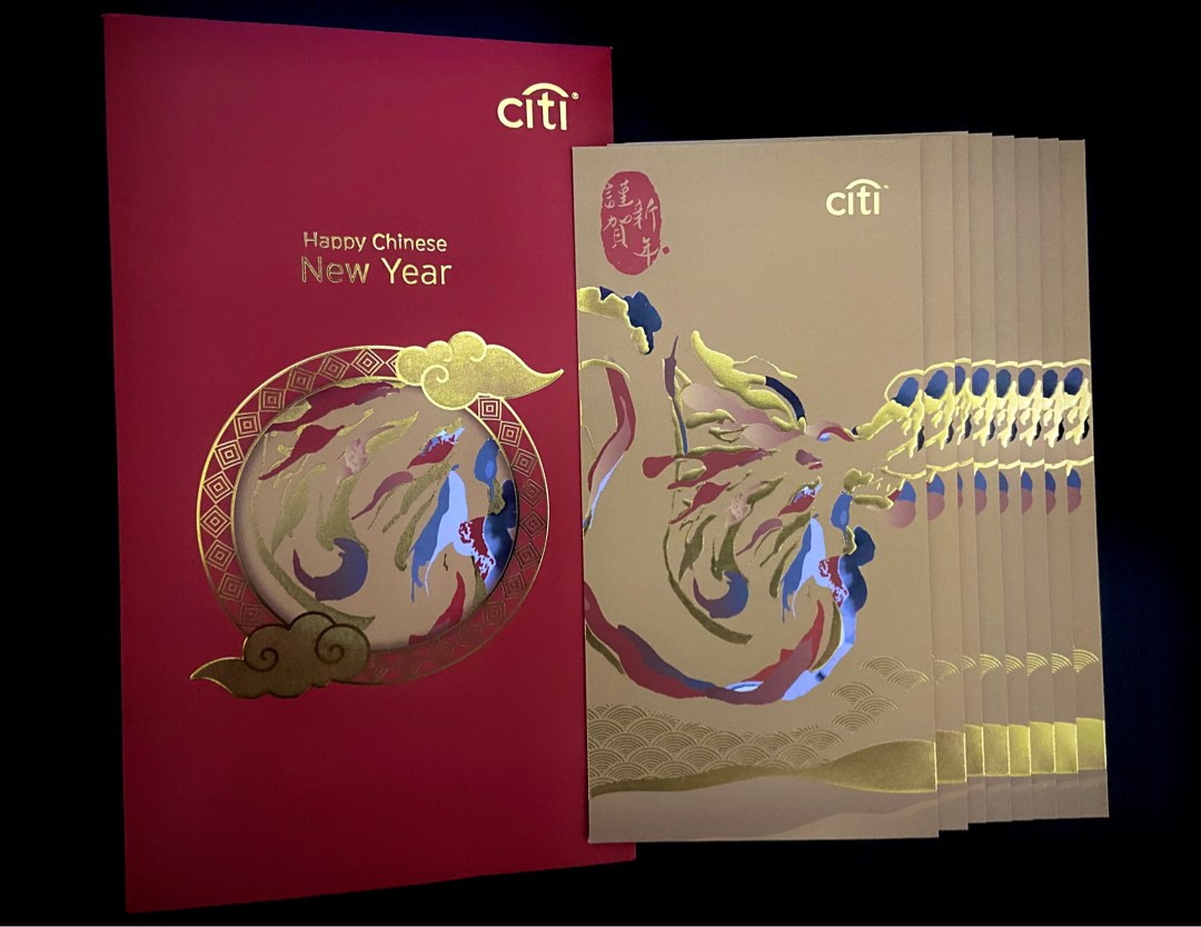 Citibank 2024 red packet (Citi), Hobbies & Toys, Stationery & Craft