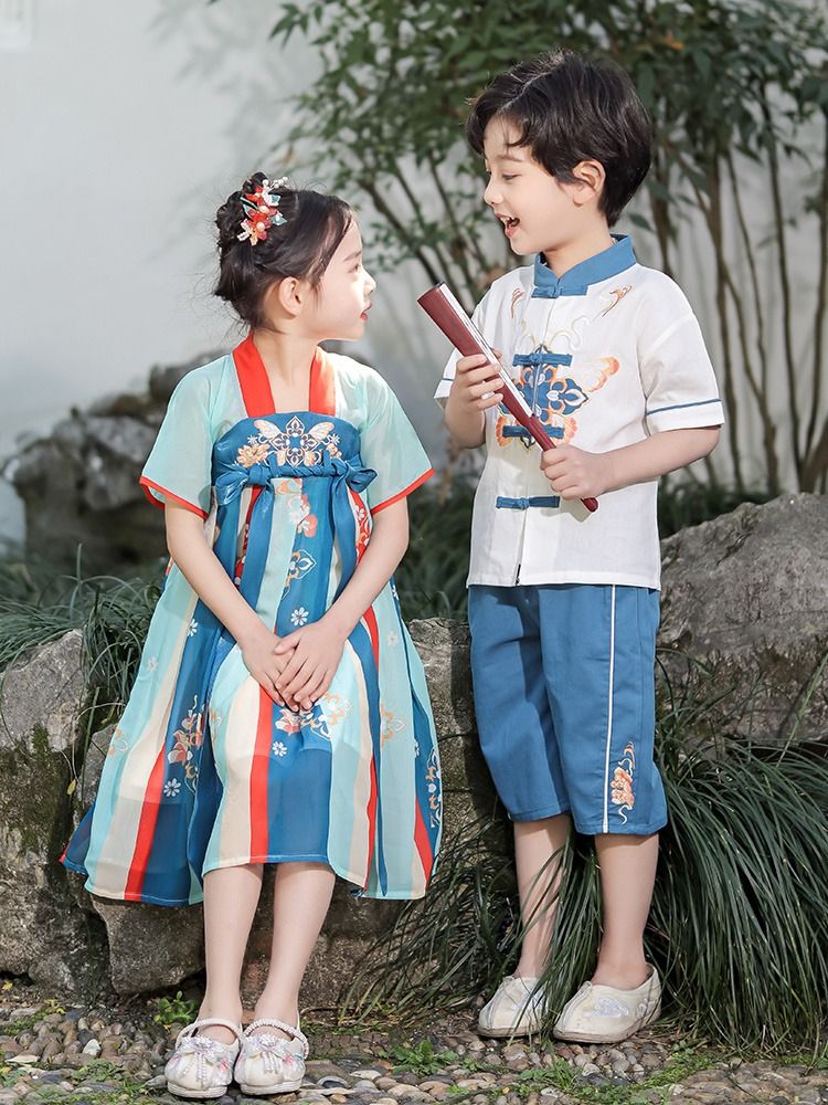 cny Cheongsam for Toddler Family matching outfit for Boys and Grils Dress qipao Chinese Traditional Style Babies Kids Babies Kids Fashion on Carousell
