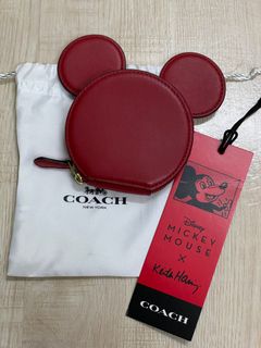 Coach mickey hotsell mouse coin purse