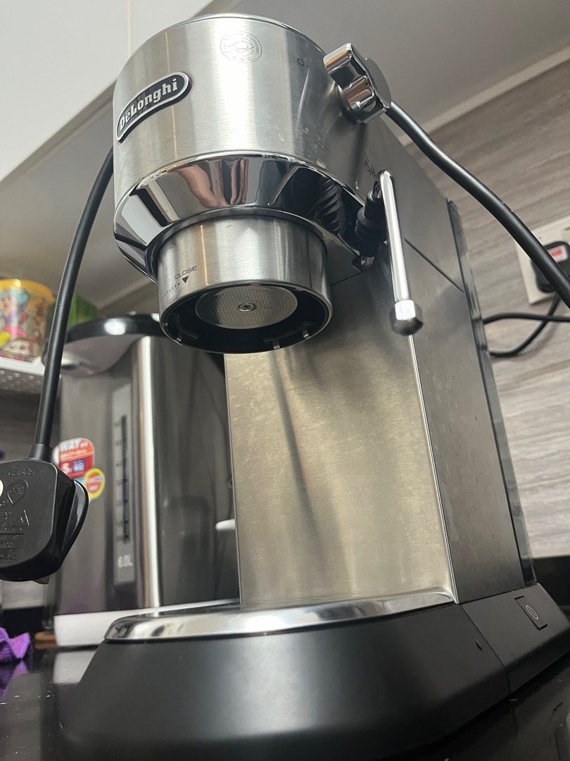 Delonghi Dedica EC685 steam wand mod + includes espresso tools, TV