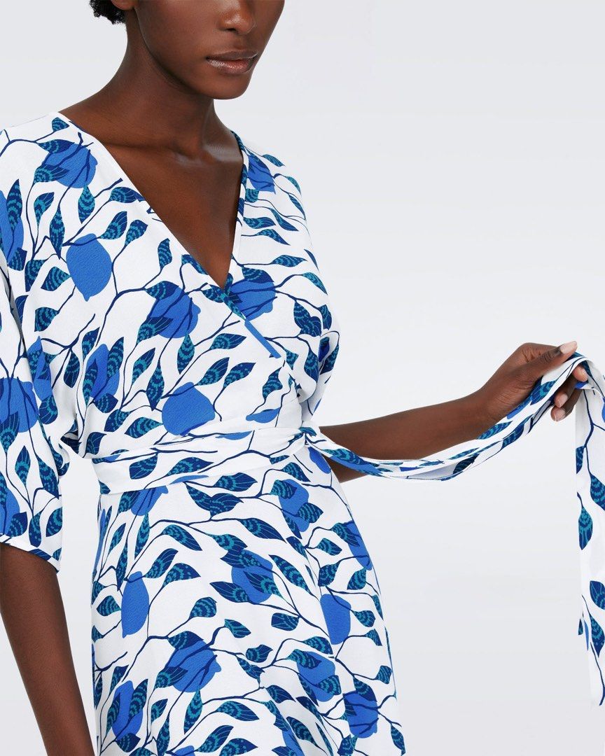Dvf eloise wrap dress clearance