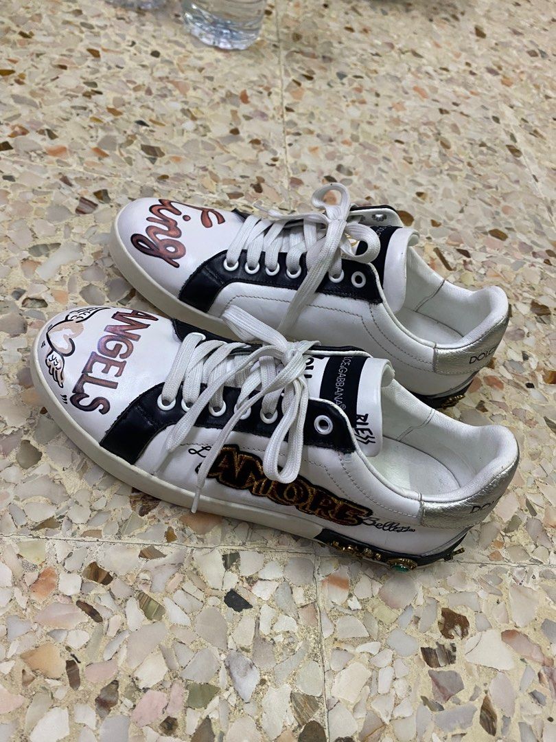 Dolce Gabbana Amore Sneaker Men s Fashion Footwear Sneakers