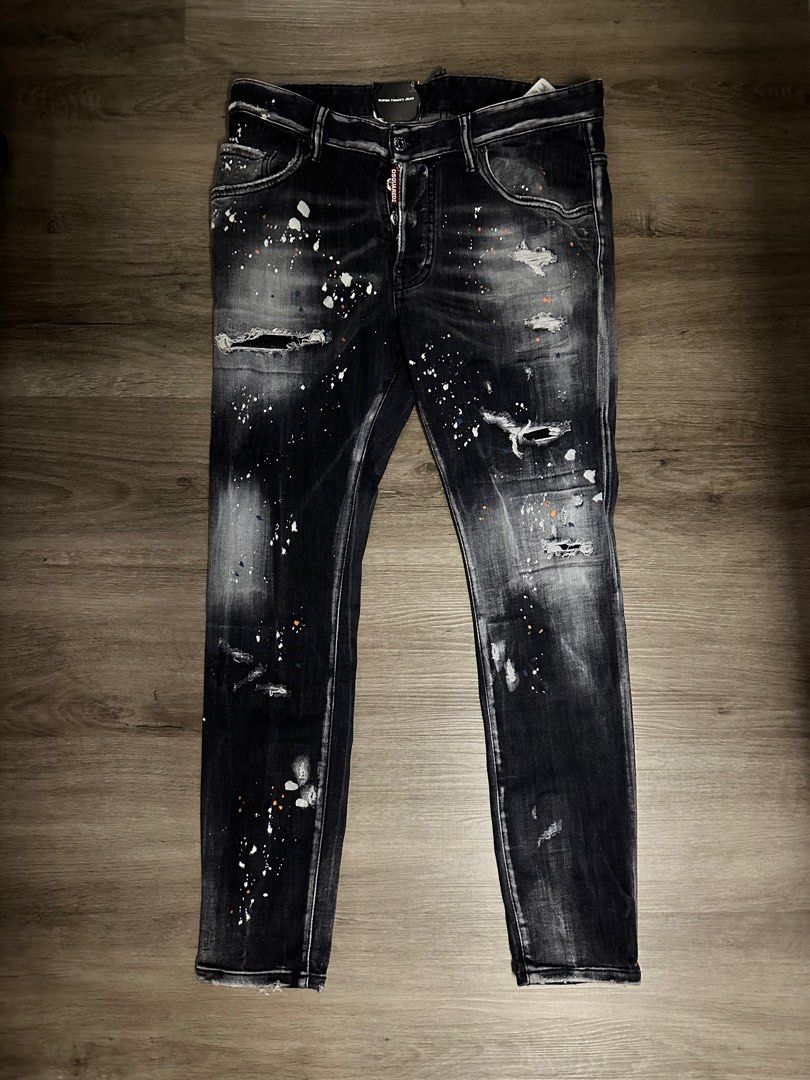 Jeans dsquared paralleli clearance