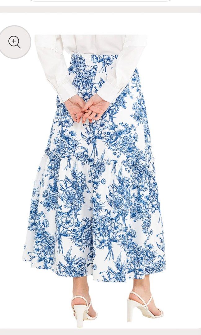 Floral maxi store skirt xs