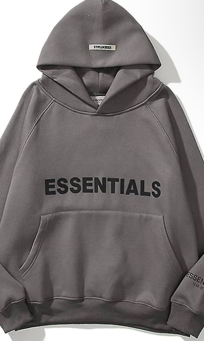 Fear of God ESSENTIALS Hoody Grey Flannel