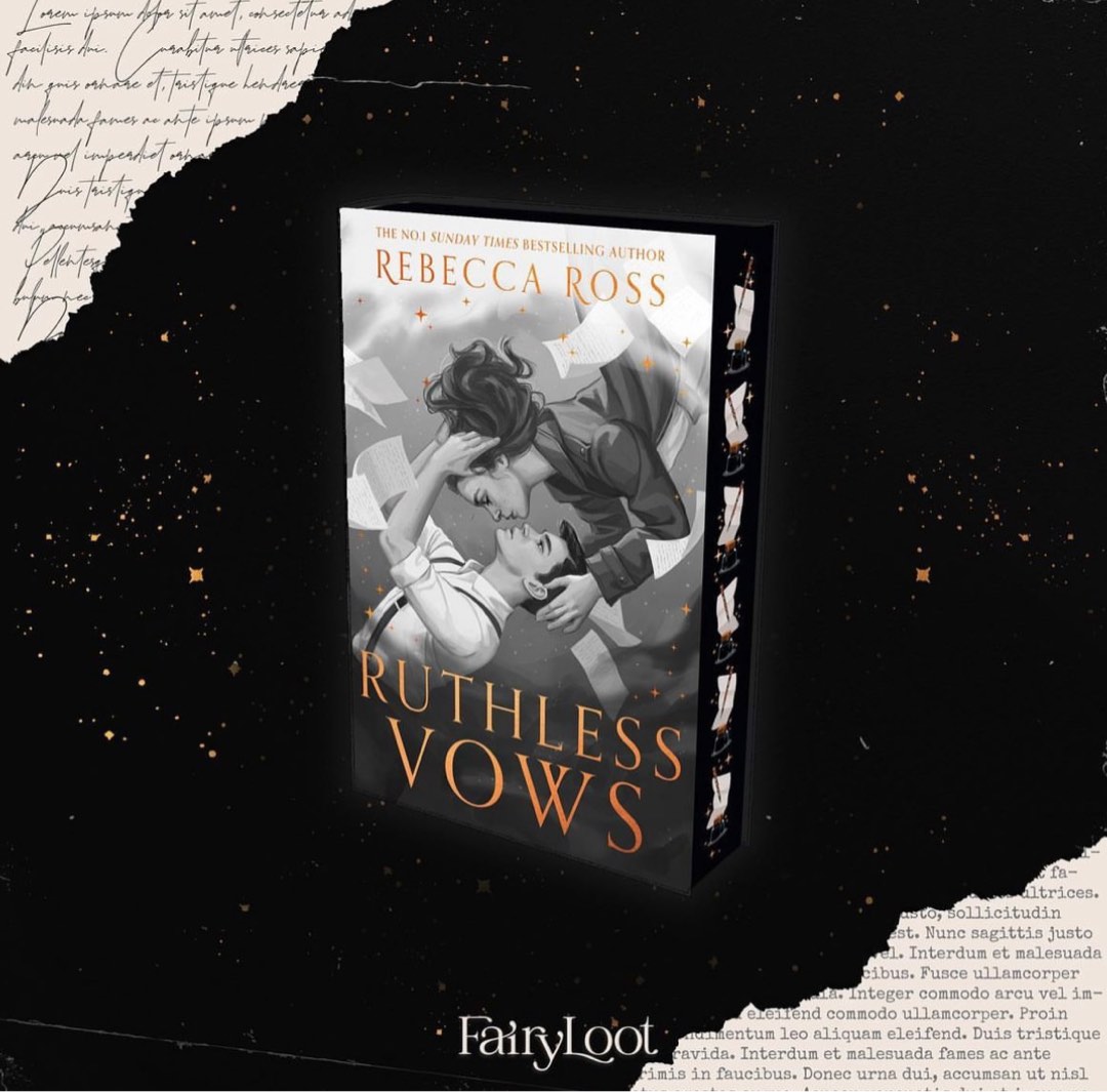 FAIRYLOOT Ruthless Vows (Divine Rivals 2) by Rebecca Ross, Hobbies