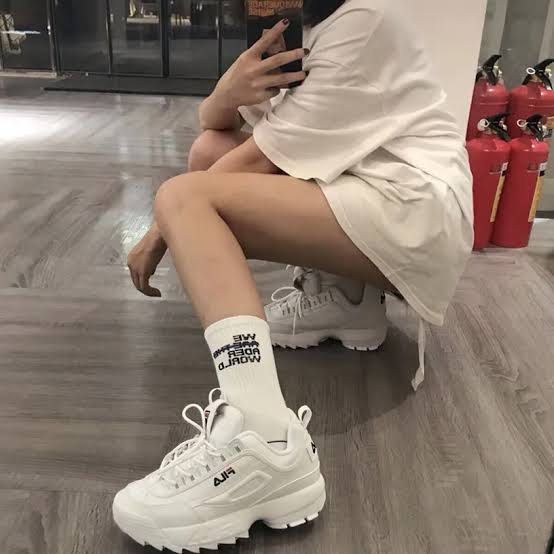 Fila shop disruptor kaki