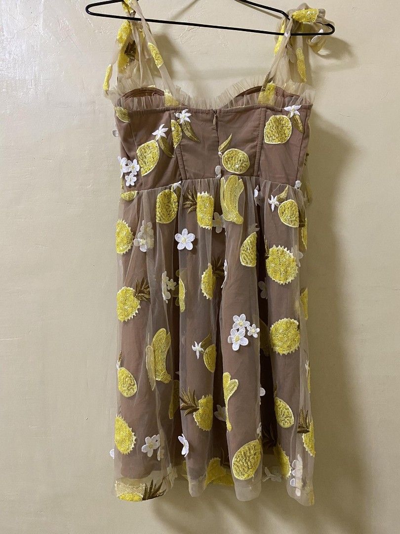 For Love Lemons Fruit Punch Mini Dress Luxury Apparel on Carousell