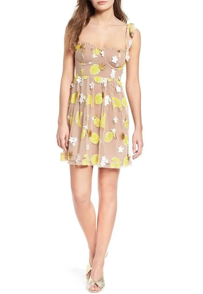 For love and deals lemons fruit punch dress