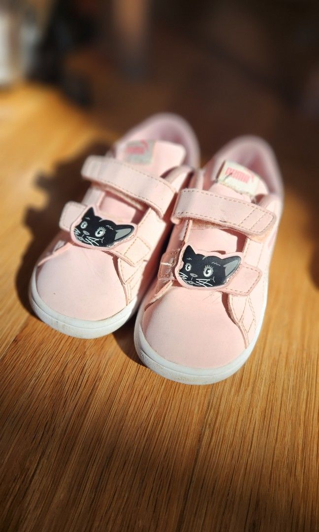 Puma girl shoes pink online