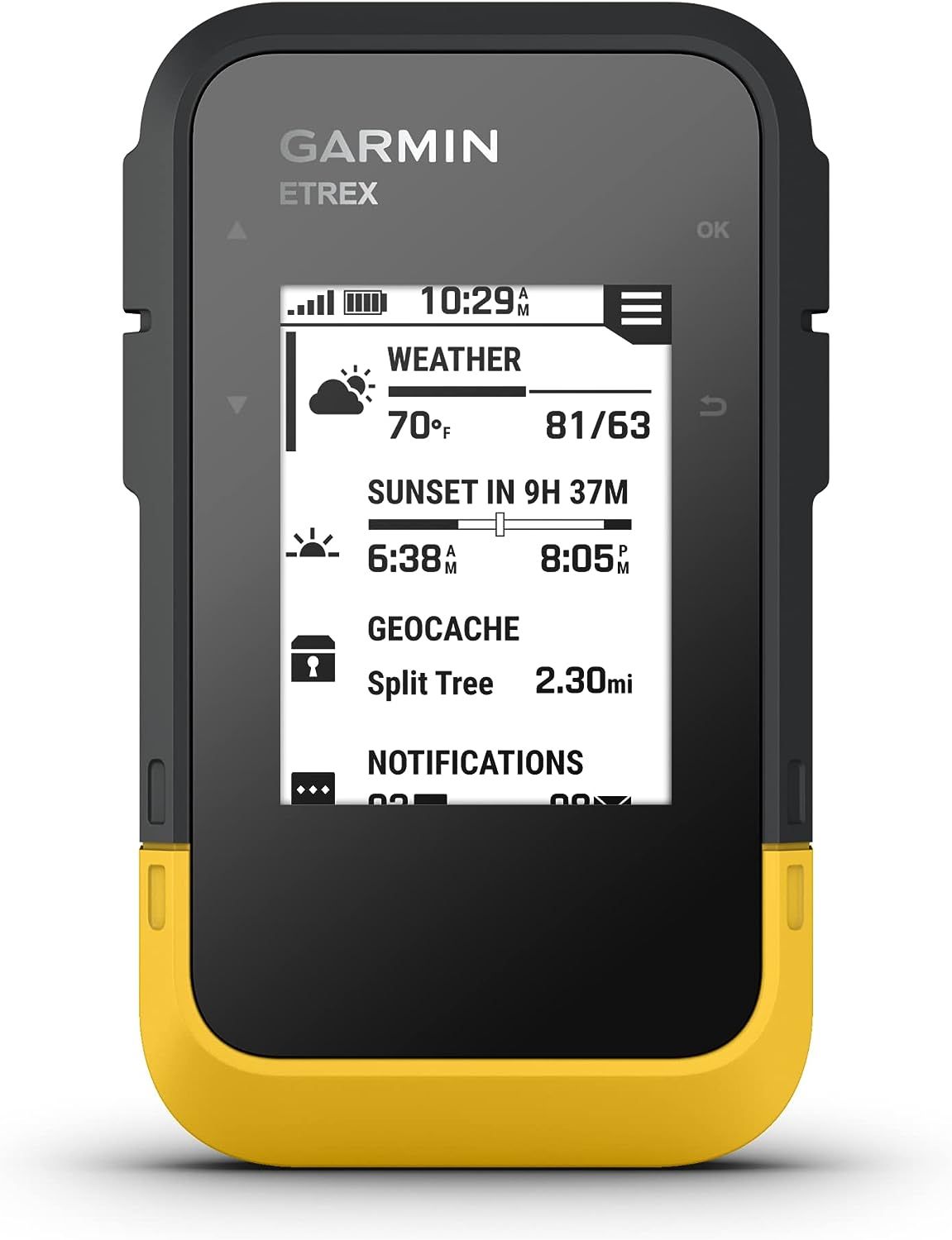 Garmin top etrex yellow