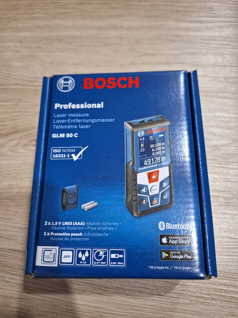 GLM 50 C Professional Laser Measure Bosch Professional Power