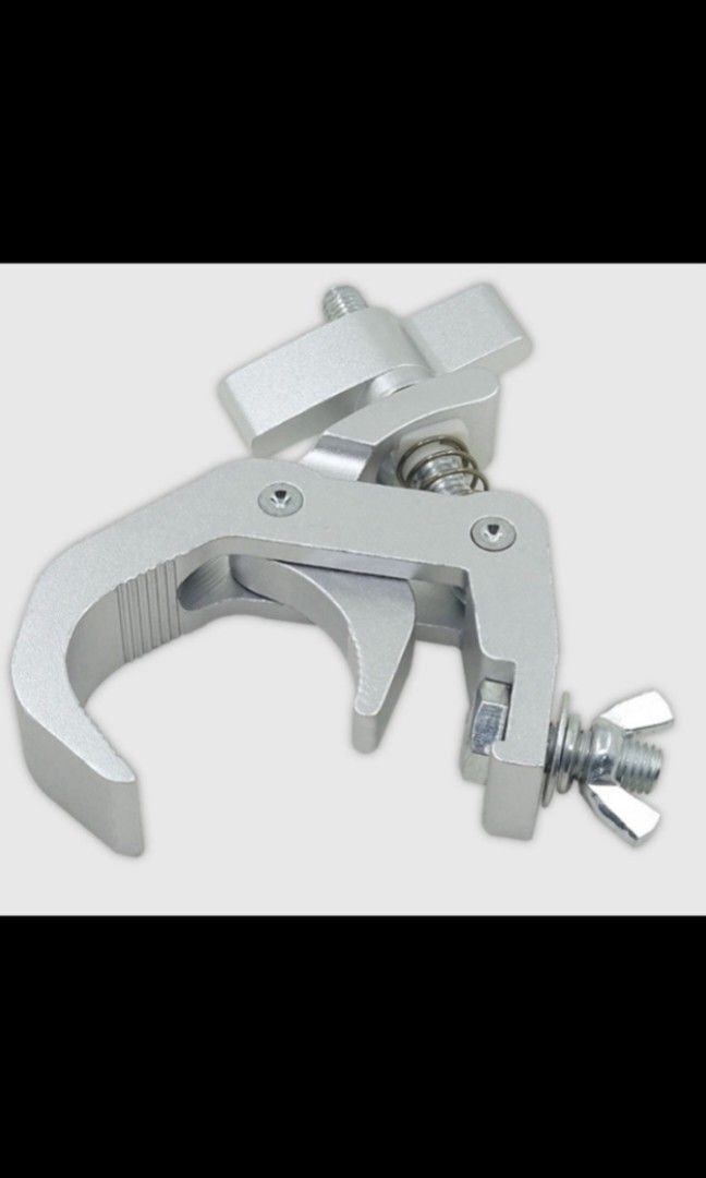 Attache Rapide Quick Rig Clamp Global Truss - Finition Aluminium - Pour Structure D'éclairage