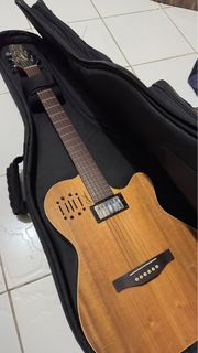 Godin A6 ULTRA Hybrid Acoustic/Electric guitar  with Godin padded gig bag