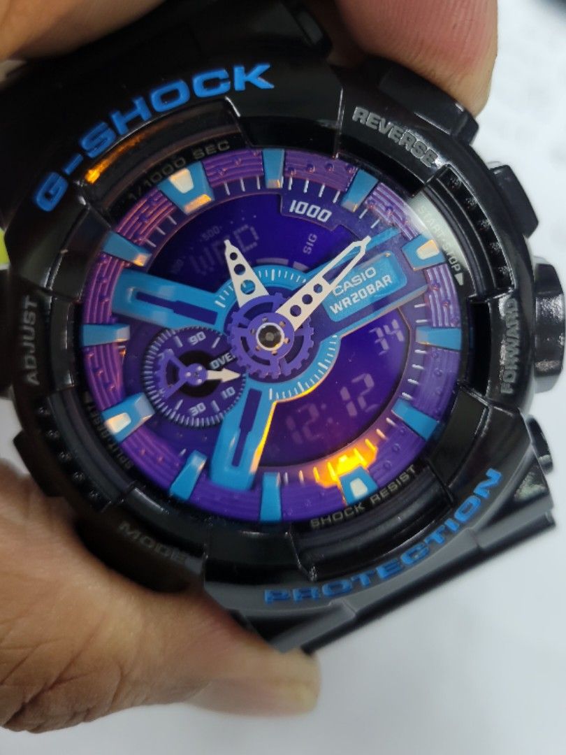 Gshock ori GA 110 hc hyper colour joker Luxury Watches on Carousell