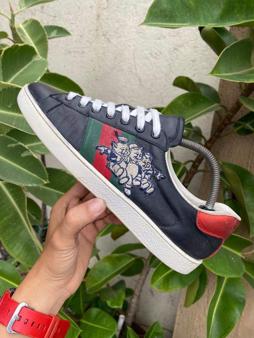 Gucci Ace Sneaker 3 Little Pigs Size 7 Best Fit To 8.5Mens Men s