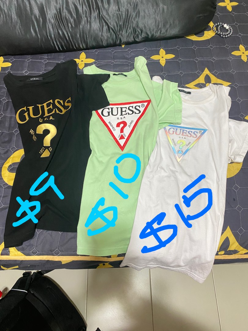 Guess t shirt fake online