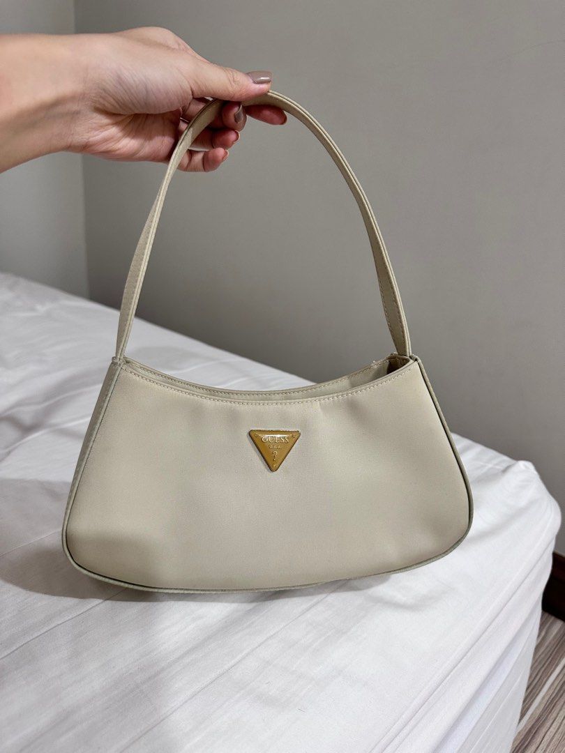 Guess khaki bag hot sale