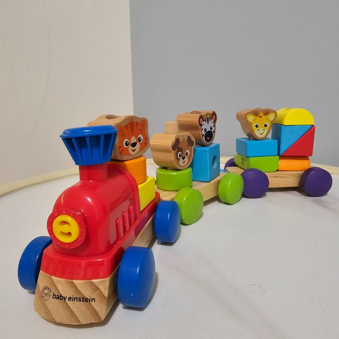 Baby einstein wooden toy discovery train on sale