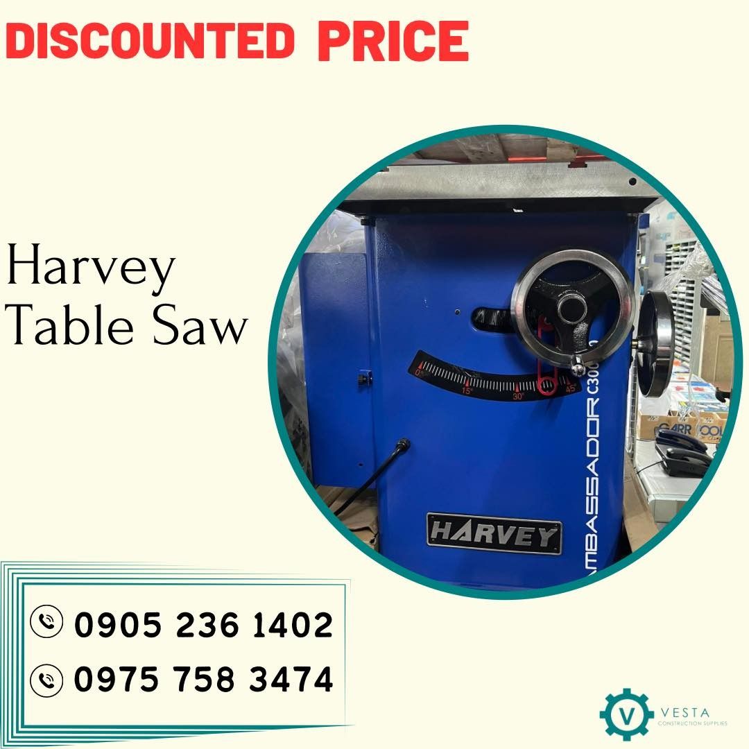 HARVEY TABLE SAW, Commercial & Industrial, Construction Tools