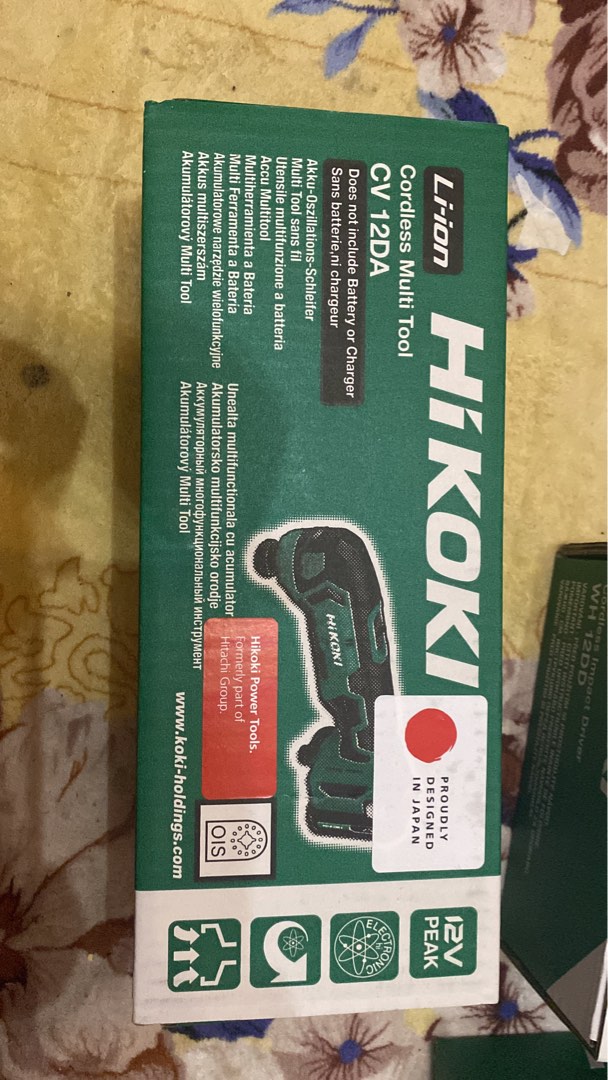 Hitachi cordless oscillating 2025 tool