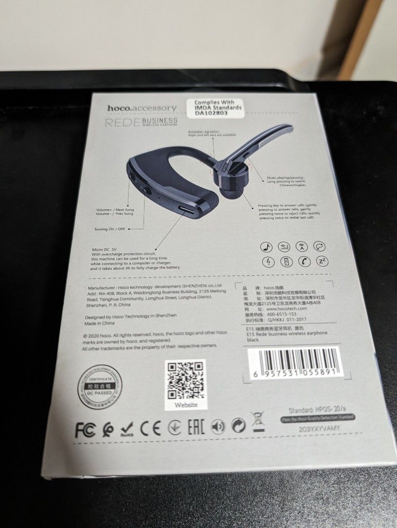 Rede business sales wireless earphone