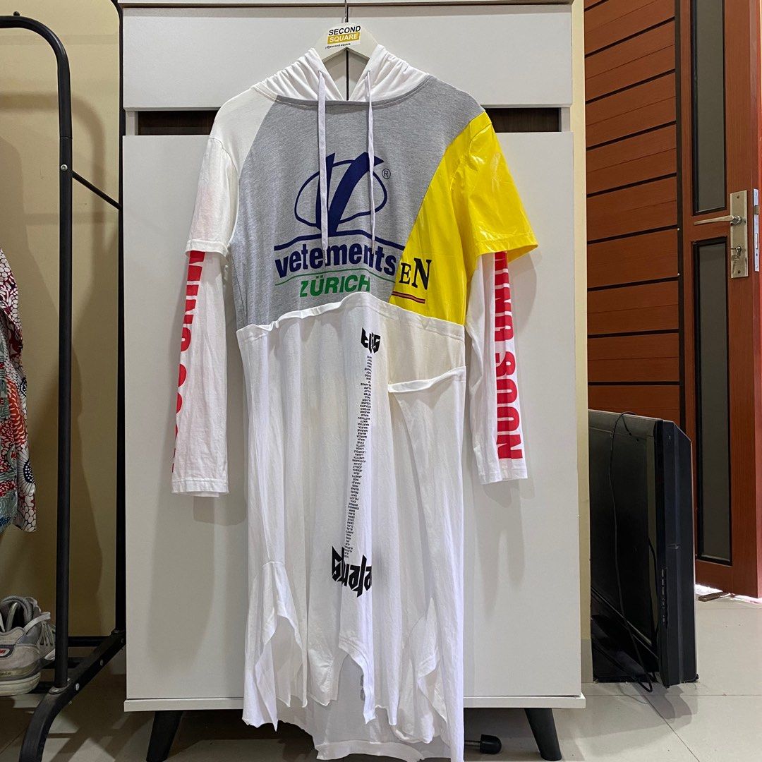Vetements hoodie dress sales